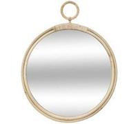 Miroir Rotin Rond Diamètre 38