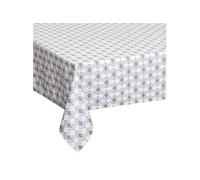 Atmosphera - Nappe Anti-Tache Hindi - Gris - 140x240 cm