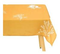 Créateur d'intérieur - Nappe Antitache Imprimée "Garrigue" 150x300cm Moutarde