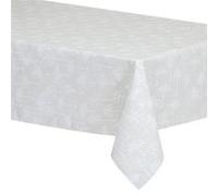 Créateur d'intérieur - Nappe Enduite Imprimée Lila 150x250cm Lin & Blanc