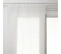 Atmosphera Créateur d'intérieur - Paire de Voilages Anissa 60x120cm Blanc