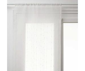 Atmosphera Créateur d'intérieur - Paire de Voilages Anissa 60x120cm Blanc