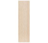 Panneau décoratif mural Colva beige fond gris 240x60cm - Atmosphera createur d'interieur