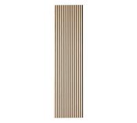 Atmosphera Créateur d'intérieur - Panneau Décoratif Tasseaux Bois Colva - 240x60cm - Effet Chêne Clair - Réduction du Bruit - Entrée, Chambre, Salon