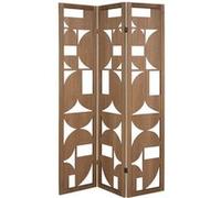 Atmosphera Paravent Hernan ajouré 121 x 170 cm marron