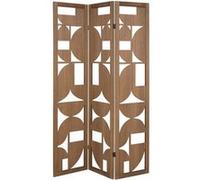 Atmosphera Créateur d'intérieur - Paravent Ajouré Design "Hernan" 170cm Marron Marron G