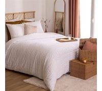 Atmosphera - Parure de lit irhia 260x240cm Blanc