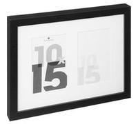 Atmosphera Créateur d'intérieur - Pêle-Mêle 2 Photos Déco Eva 31cm Noir