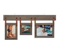Créateur d'intérieur - Pêle-Mêle 3 Photos en Bois Travel 57cm Naturel