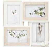 Atmosphera Créateur d'intérieur - Pêle-Mêle 4 Photos Déco "Paulo" 33cm Beige Beige G