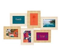 Atmosphera Créateur d'intérieur - Pêle-Mêle 6 Photos "Théa" 64cm Naturel Naturel G