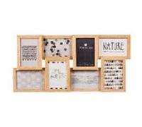 Atmosphera Pêle-mêle 8 photos 58 cm bois naturel