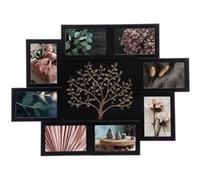 Pèle-mêle ""David"" 8 photos H46cm noir - Atmosphera Créateur d'intérieur