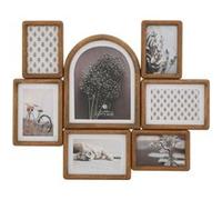 Atmosphera Créateur d'intérieur - Pêle-Mêle en Bois 7 Photos "Felisa" 57cm Marron G