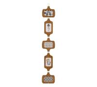 ATMOSPHERA CREATEUR D'INTERIEUR Pêle-mêle Isaura 5 photos hauteur 125 cm MDF effet bois