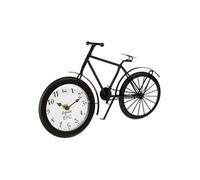 Paris Prix - Pendule à poser "Vélo" 28 cm - Noir