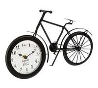 Paris Prix - Pendule à poser "Vélo" 28 cm - Noir