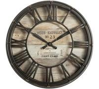 Atmosphera Créateur d'intérieur - Pendule Vintage "Express" 21cm Marron Marron G