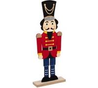 Créateur d'intérieur - Personnage Feutrine Casse Noisette 41cm Rouge