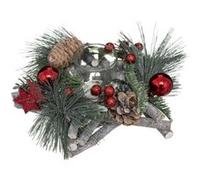 Atmosphera Créateur d'intérieur - Photophore Maison Déco Souffle Polaire 11cm Blanc G