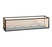 Atmosphera – Photophore déco Infini 5 bougies 34 cm Noir