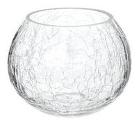 Atmosphera Créateur d'intérieur - Photophore en Verre "Craq" 10cm Transparent Transparent G