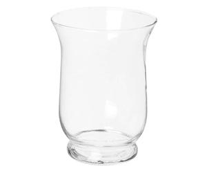 Atmosphera Créateur d'intérieur - Photophore en Verre "Evasé" 15cm Transparent