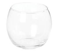 Atmosphera Créateur d'intérieur - Photophore en Verre "Rond" 7cm Transparent