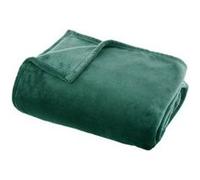 Plaid Doux Uni "Flanel" 125x150cm Vert