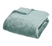 Atmosphera - Plaid Flanelle Cuddly Bleu 130x180cm