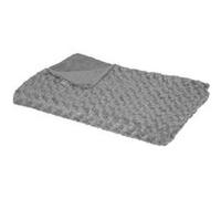Créateur d'intérieur - Plaid Imitation Fourrure "Bouclée" 120x160cm Gris