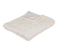 Atmosphera Créateur d'intérieur - Plaid Imitation Fourrure Mara 120x160cm Blanc Blanc G