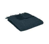 Atmosphera Créateur d'intérieur - Plaid Mohair Kodi 130x180cm Bleu