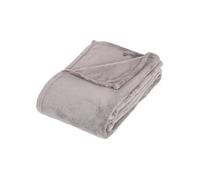 Atmosphera Créateur d'intérieur - Plaid "Microfibre" 130x180cm Gris