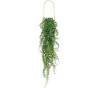 Atmosphera Créateur d'intérieur - Plante Artificielle à Suspendre "Le Collectionneur" 82cm Or G