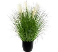 Atmosphera Créateur d'intérieur - Plante Artificielle en Pot "Bouquet d'Herbes" 105cm Vert Vert G