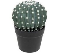 Atmosphera Créateur d'intérieur - Plante Artificielle en Pot "Cactus" 25cm Vert Vert G