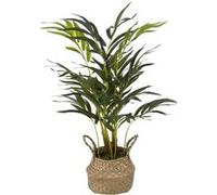 Créateur d'intérieur - Plante Artificielle en Pot Palmier 80cm Vert & Beige