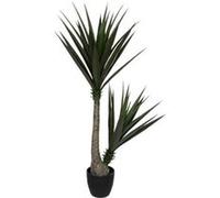 Atmosphera Créateur d'intérieur - Plante Artificielle en Pot "Yucca" 130cm Vert & Noir Vert G