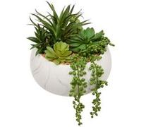 Atmosphera - Plante artificielle en pot Jesy 21x18 cm Multicolore