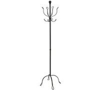 Atmosphera Créateur d'intérieur - Porte-Manteaux en Métal "Remo" 170cm Noir Noir