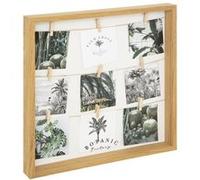 Atmosphera Créateur d'intérieur - Porte Photo Mural Déco "Bota" 40cm Marron Marron G