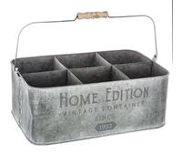 Atmosphera Créateur d'intérieur - Porte Plantes en Métal Home Edition 36cm Gris