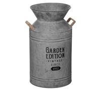 Atmosphera Créateur d'intérieur - Pot à Lait Déco Vintage Zinc 48cm Gris