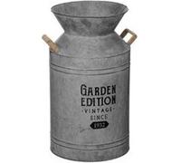 Créateur d'intérieur - Pot à Lait Déco Vintage "Zinc" 48cm Gris