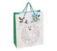 ATMOSPHERA CREATEUR D'INTERIEUR - Renne à colorier Sachet gingembre mm