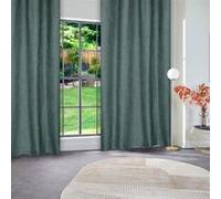 Atmosphera Créateur d'intérieur - Rideau à Œillets "Clem" 140x260cm Vert Tilleul G