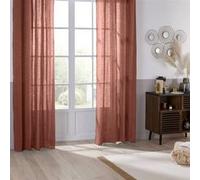 Atmosphera – Rideau «Linah» rose terracotta 130 x 260 cm