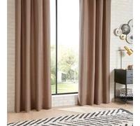 Créateur d'intérieur - Rideau à Oeillets Everly 135x240cm Taupe