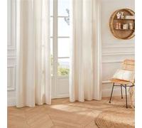 Atmosphera - Rideau Jaiko en Fausse Fourrure 140x260cm Blanc